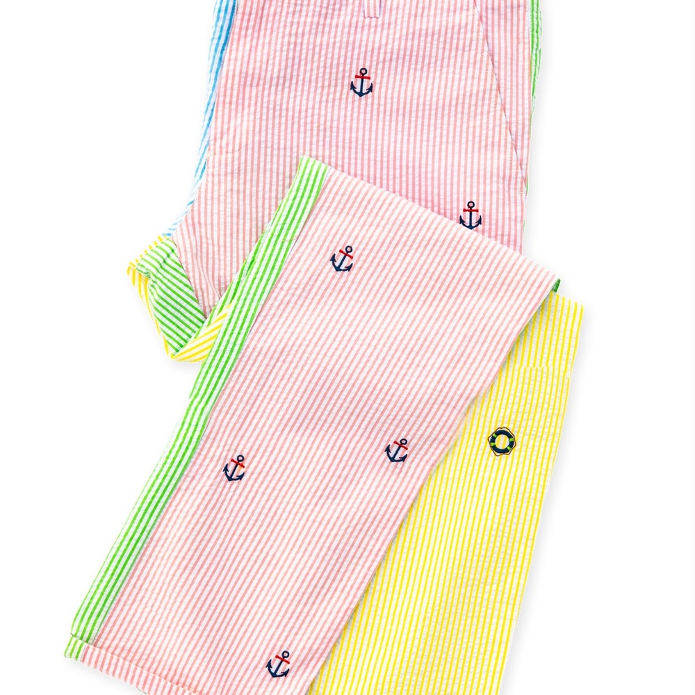 Kiel James Patrick Out To Sea seersucker pants